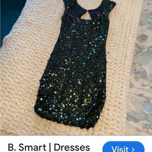 🔥🔥🔥🔥Vintage sequin mini dress.. Fabulous color. Size 7/8